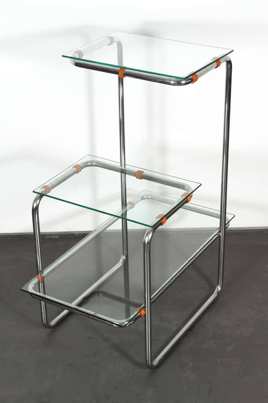 Bauhaus 1930s Thonet Side Tables  For Sale